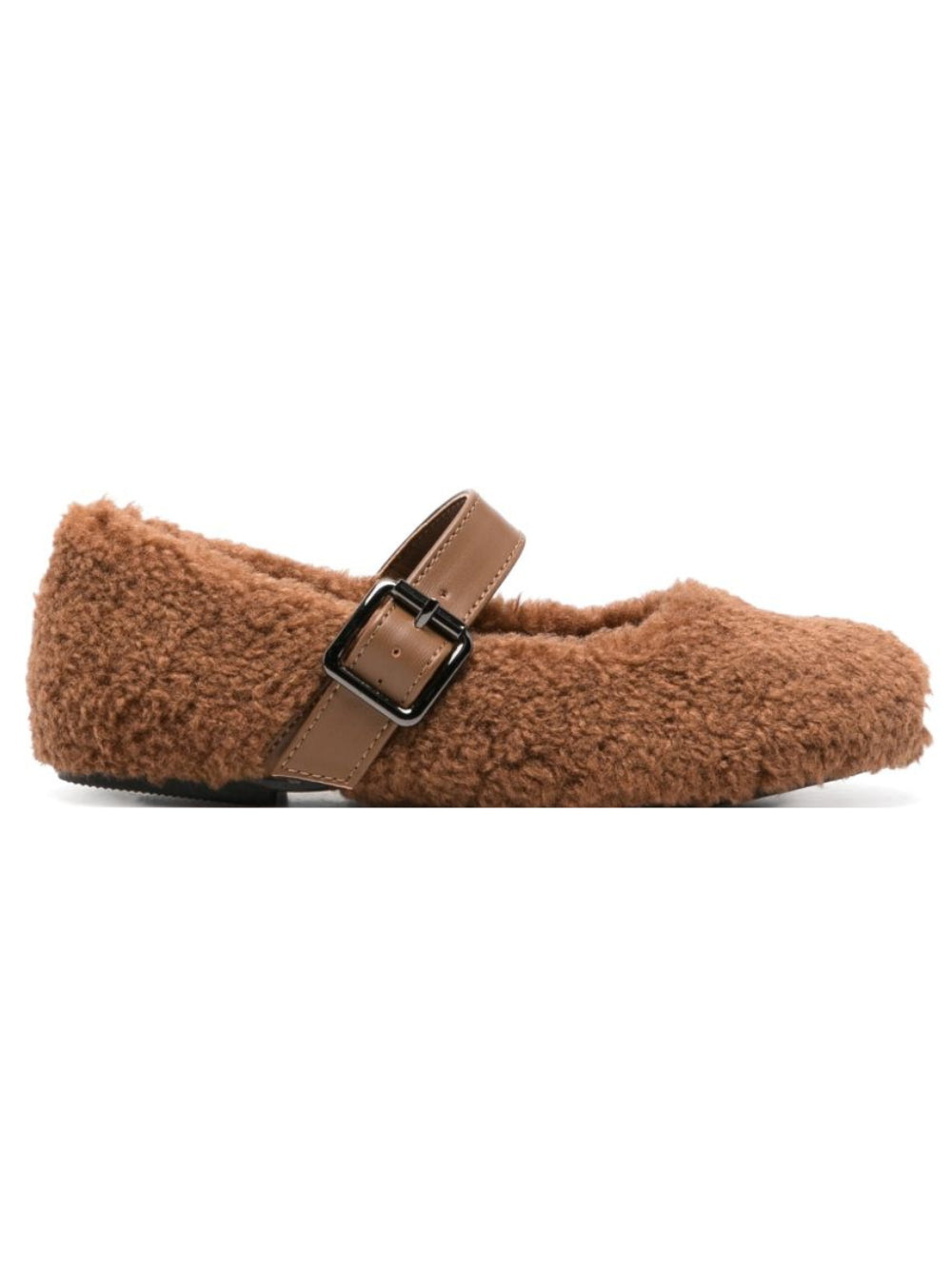Ballerine per bambina Stella McCartney Kids marrone con cintura con fibbia TZ0C06 Z3237 307 STELLA McCARTNEY KIDS 