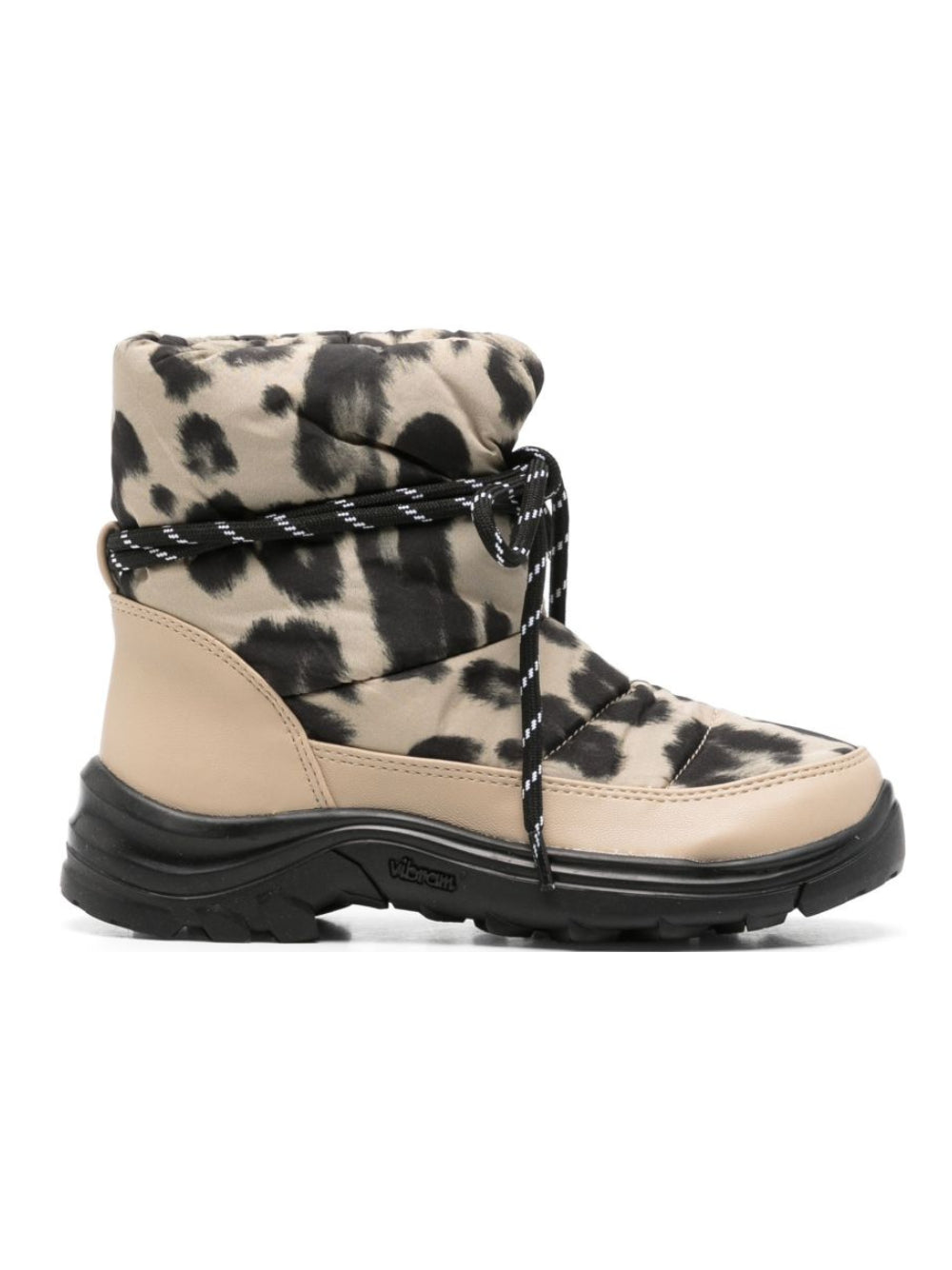 Stivali per bambina Stella McCartney Kids beige con stampa animalier TZ0C36 Z4133 132NE STELLA McCARTNEY KIDS 