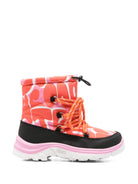 Stivali stringati per bambina Stella McCartney Kids multicolore con logo TZ0C56 Z4081 50GMC STELLA McCARTNEY KIDS 