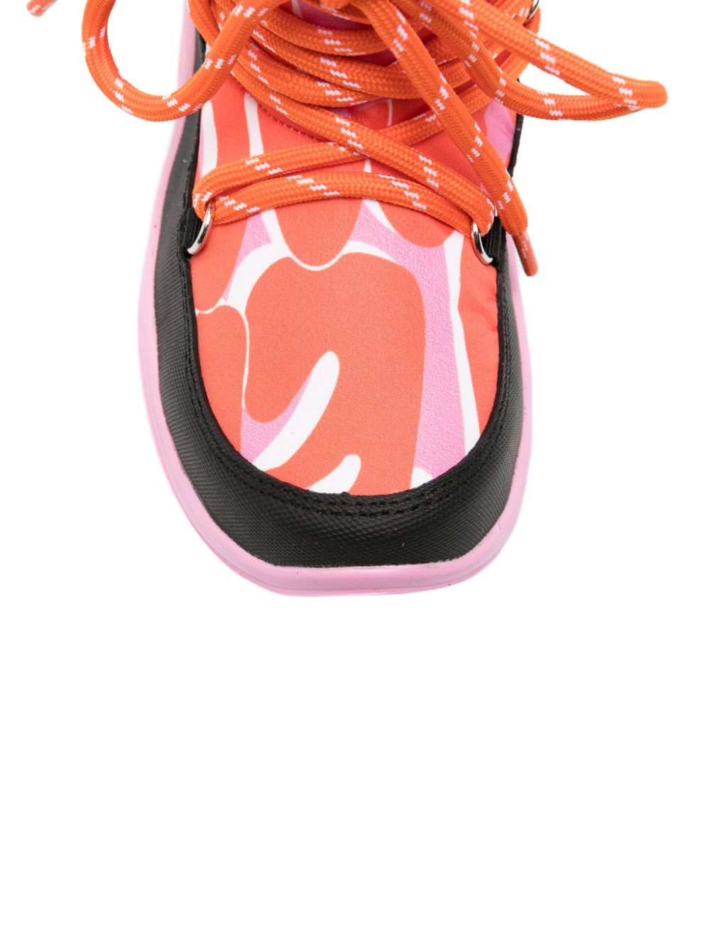 Stivali stringati per bambina Stella McCartney Kids multicolore con logo TZ0C56 Z4081 50GMC STELLA McCARTNEY KIDS 