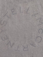 Borsa tote per bambina Stella McCartney Kids grigia con logo traforato TZ0D08 Z4162 909 STELLA McCARTNEY KIDS 