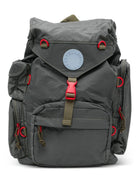 Zaino per bambini Stella McCartney Kids verde con patch con logo sul davanti TZ0P08 Z0537 724 STELLA McCARTNEY KIDS 