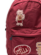 Zaino per bambini Stella McCartney kids rosso con applicazione TZ0P28 Z0537 416 STELLA McCARTNEY KIDS 