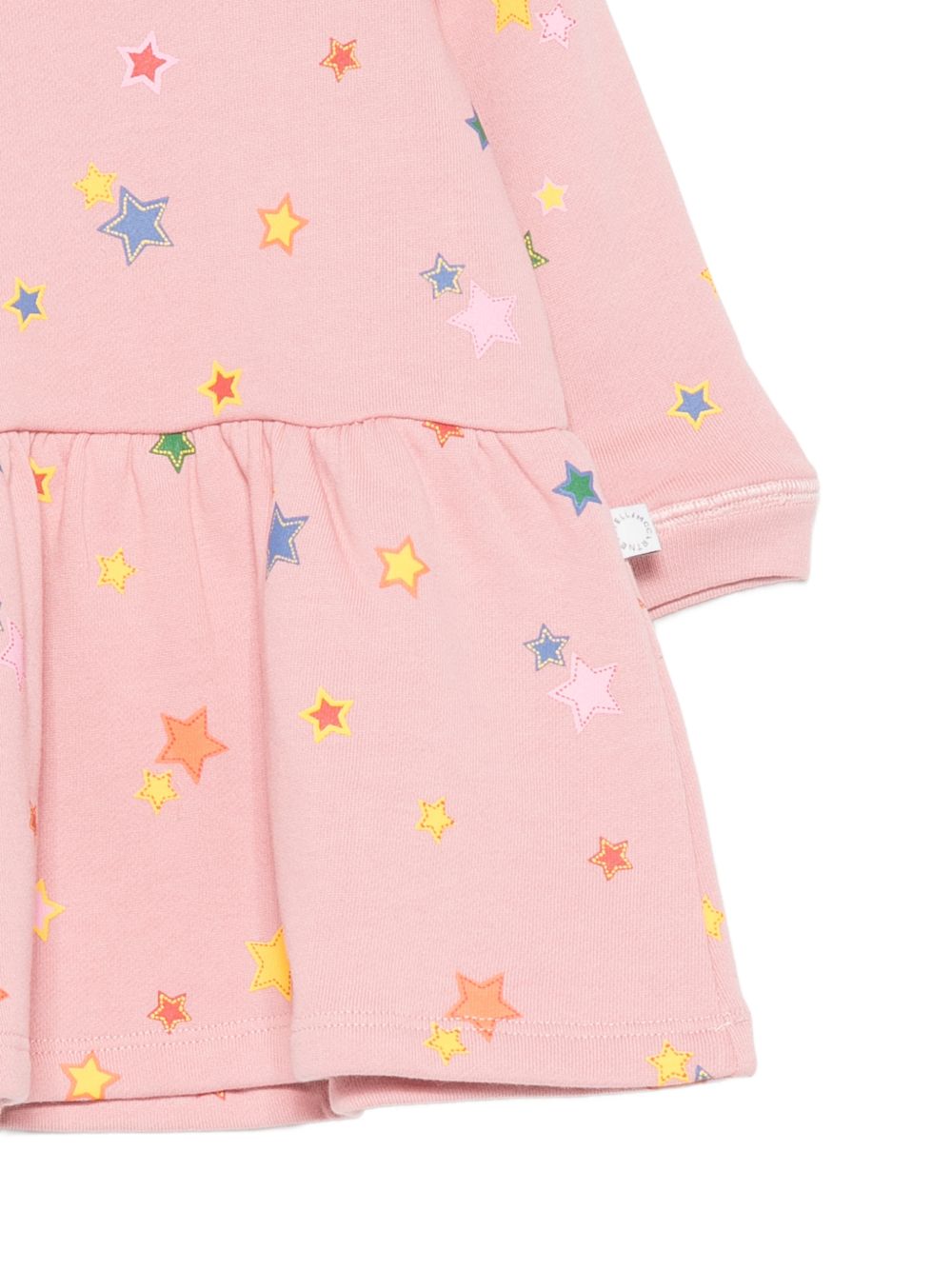Abito per neonata Stella McCartney Kids rosa con stampa grafica stelle TZ1030 Z4021 507MC STELLA McCARTNEY KIDS 