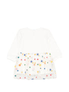 Abito per neonata Stella McCartney Kids bianco con gonna in tulle TZ1040 Z3059 101 STELLA McCARTNEY KIDS 