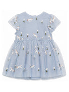 Abito per neonata Stella McCartney Kids azzurro con ricamo all-over TZ1091 Z3866 61EEM STELLA McCARTNEY KIDS 