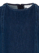 Abito per bambina Stella McCartney Kids in denim con tasche applicate TZ1A82 Z0746 665 STELLA McCARTNEY KIDS 