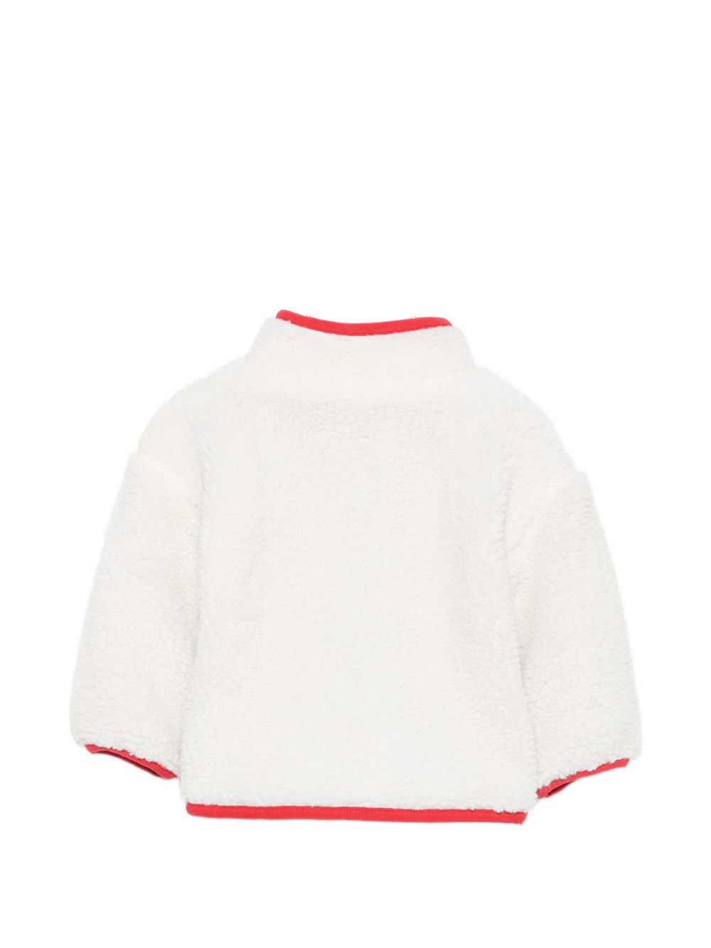 Giacca per neonata Stella McCartney Kids bianca con applicazione a cuore TZ2047 Z0506 101 STELLA McCARTNEY KIDS 