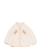 Giacca per neonati Stella McCartney Kids beige con applicazione TZ2057 Z0506 193 STELLA McCARTNEY KIDS 
