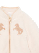 Giacca per neonati Stella McCartney Kids beige con applicazione TZ2057 Z0506 193 STELLA McCARTNEY KIDS 