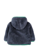 Giubbino per neonato Stella McCartney Kids blu con bordi a contrasto TZ2317 Z4058 657 STELLA McCARTNEY KIDS 