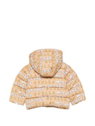 Giubbino per neonato Stella McCartney Kids beige con scritta all-over TZ2347 Z4068 362MC STELLA McCARTNEY KIDS 