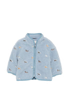 Giacca per neonato Stella McCartney Kids azzurro con ricami TZ2367 Z4123 643EM STELLA McCARTNEY KIDS 