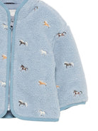 Giacca per neonato Stella McCartney Kids azzurro con ricami TZ2367 Z4123 643EM STELLA McCARTNEY KIDS 