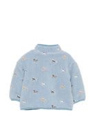 Giacca per neonato Stella McCartney Kids azzurro con ricami TZ2367 Z4123 643EM STELLA McCARTNEY KIDS 
