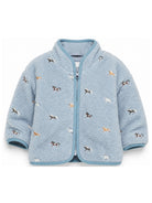 Giacca per neonato Stella McCartney Kids azzurro con ricami TZ2367 Z4123 643EM STELLA McCARTNEY KIDS 