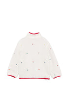 Giubbino per bambina Stella McCartney Kids bianco con ricami floreali TZ2A47 Z3881 189EM STELLA McCARTNEY KIDS 