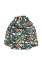 Giubbino per bambino Stella McCartney Kids verde con stampa grafica all-over TZ2H57 Z3956 737MC STELLA McCARTNEY KIDS 