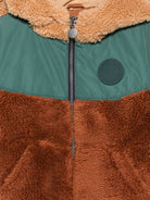 Giacca per bambino Stella McCartney Kids multicolore con inserti in pile e cappuccio TZ2H77 Z4058 999 STELLA McCARTNEY KIDS 