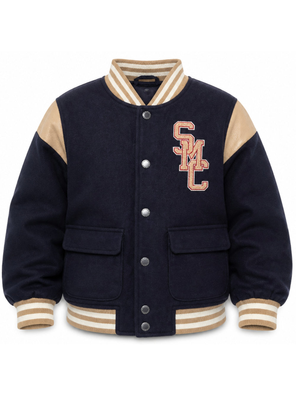 Giacca per bambino Stella McCartney Kids blu in stile college TZ2I17 Z4071 61L STELLA McCARTNEY KIDS 