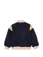 Giacca per bambino Stella McCartney Kids blu in stile college TZ2I17 Z4071 61L STELLA McCARTNEY KIDS 