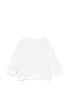 Felpa per neonati Stella McCartney Kids bianca con ricamo arcobaleno TZ4010 Z3059 101 STELLA McCARTNEY KIDS 