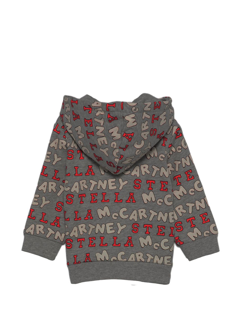Felpa per neonato Stella McCartney Kids grigia con stampa grafica all-over TZ4350 Z4013 807MC STELLA McCARTNEY KIDS 