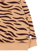 Felpa per neonati Stella McCartney Kids marrone con stampa animalier TZ4370 Z4026 362MA STELLA McCARTNEY KIDS 