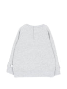 Felpa per neonato Stella McCartney Kids grigia con stampa grafica TZ4380 Z3059 807 STELLA McCARTNEY KIDS 