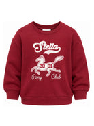 Felpa per bambini Stella McCqartney Kids rossa con stampa grafica TZ4A80 Z3059 416 STELLA McCARTNEY KIDS 