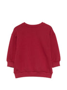 Felpa per bambini Stella McCqartney Kids rossa con stampa grafica TZ4A80 Z3059 416 STELLA McCARTNEY KIDS 