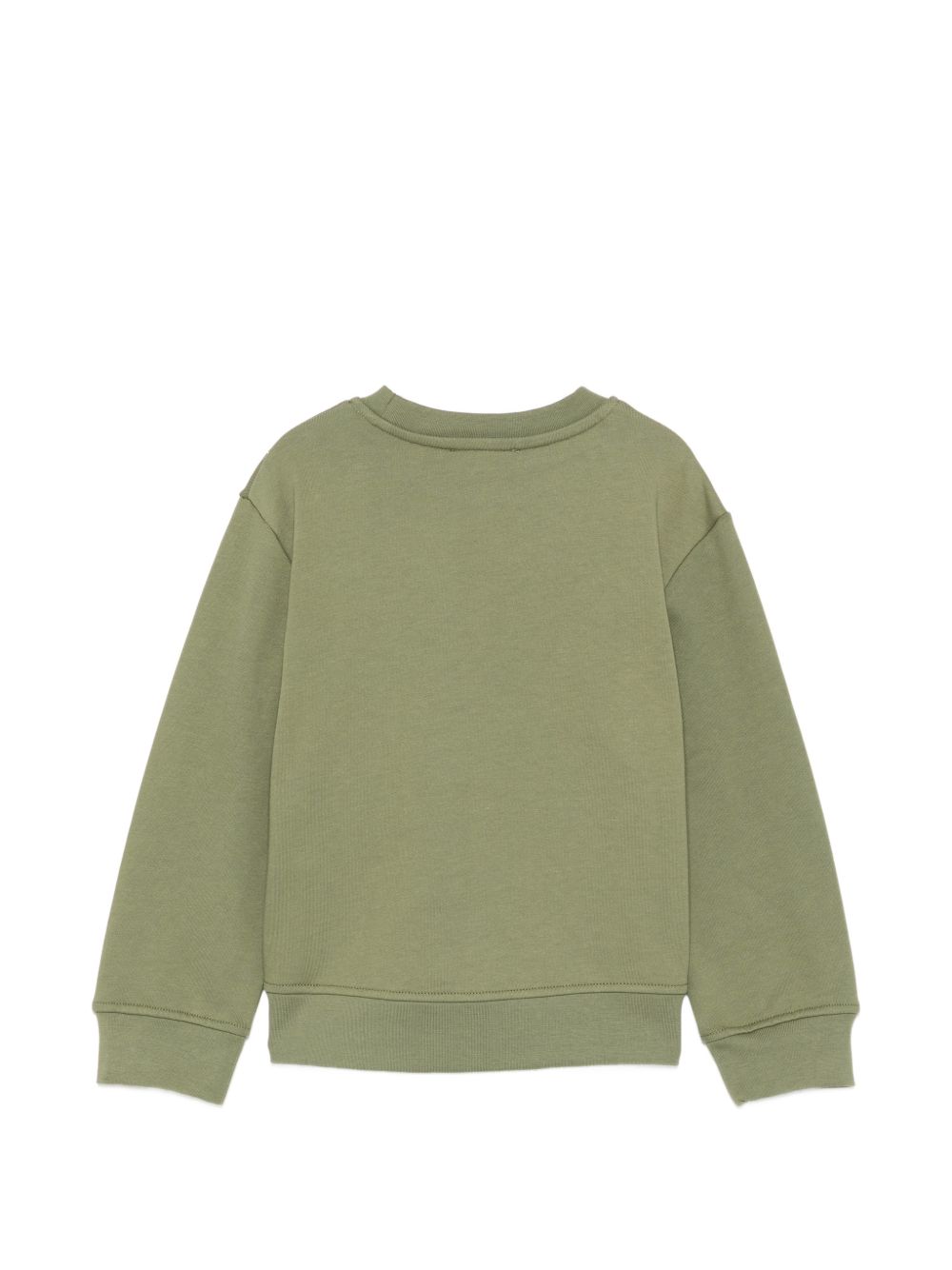 Felpa per bambini Stella McCartney Kids verde con ricami sul davanti TZ4B80 Z3059 70G STELLA McCARTNEY KIDS 