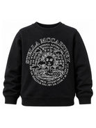 Felpa per bambini Stella McCartney Kids nera con stampa grafica sul davanti TZ4C30 Z3826 961 STELLA McCARTNEY KIDS 
