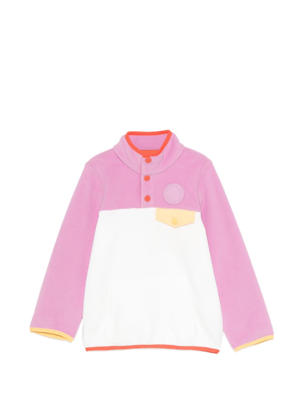 Maglione per bambina Stella McCartney Kids rosa con design color-block TZ4D00 Z3969 50G STELLA McCARTNEY KIDS 
