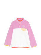 Maglione per bambina Stella McCartney Kids rosa con design color-block TZ4D00 Z3969 50G STELLA McCARTNEY KIDS 