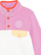 Maglione per bambina Stella McCartney Kids rosa con design color-block TZ4D00 Z3969 50G STELLA McCARTNEY KIDS 