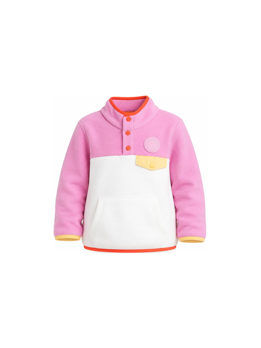 Maglione per bambina Stella McCartney Kids rosa con design color-block TZ4D00 Z3969 50G STELLA McCARTNEY KIDS 