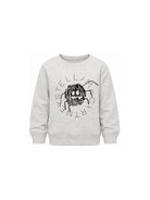 Felpa per bambino Stella McCartney Kids grigia con ragnetto sul davanti TZ4R50 Z3059 807 STELLA McCARTNEY KIDS 