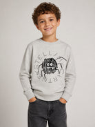 Felpa per bambino Stella McCartney Kids grigia con ragnetto sul davanti TZ4R50 Z3059 807 STELLA McCARTNEY KIDS 
