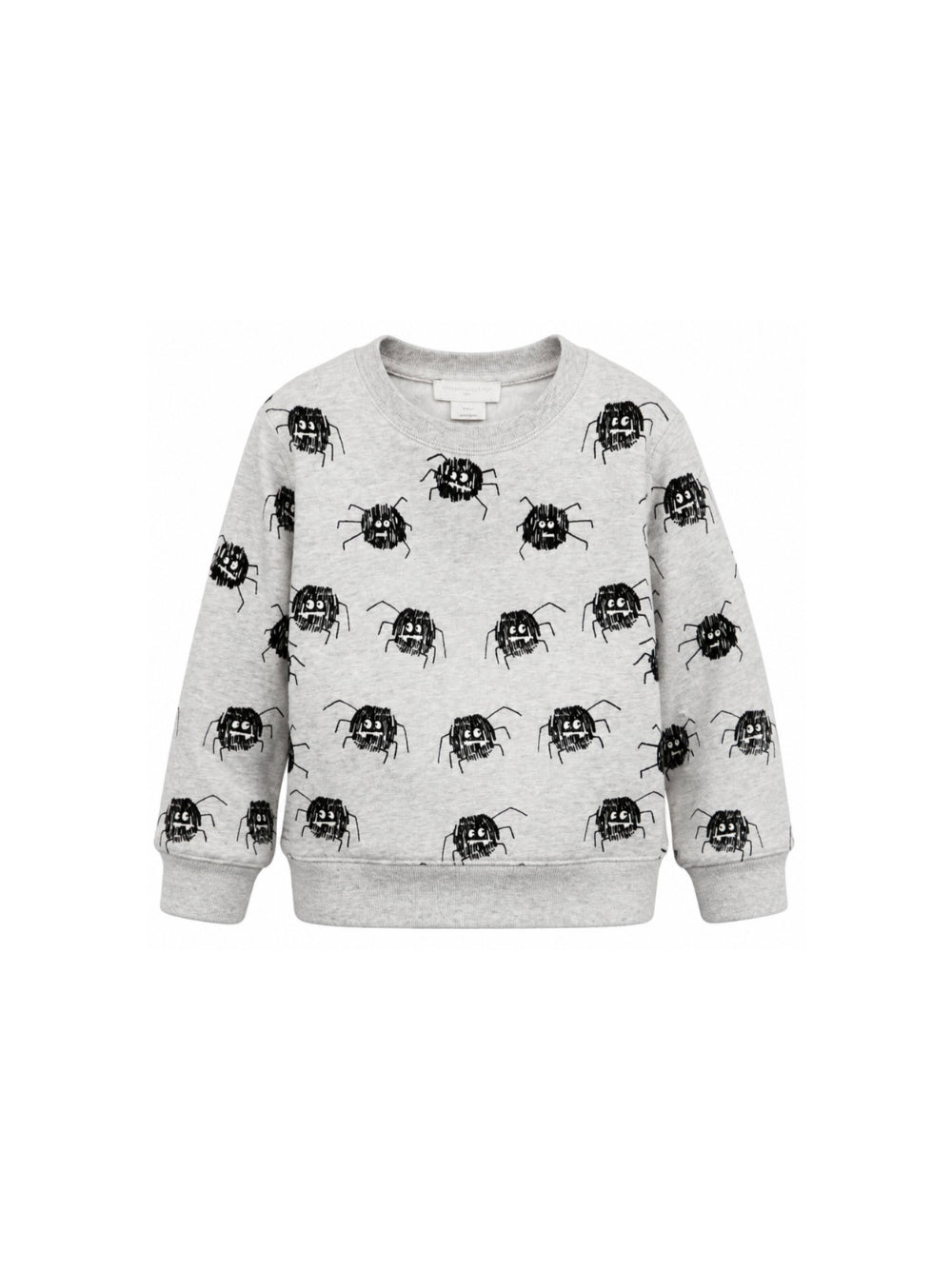 Felpa per bambino Stella McCartney Kids grigia con stampa ragnetti all-over TZ4R60 Z3962 807MC STELLA McCARTNEY KIDS 