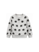Felpa per bambino Stella McCartney Kids grigia con stampa ragnetti all-over TZ4R60 Z3962 807MC STELLA McCARTNEY KIDS 