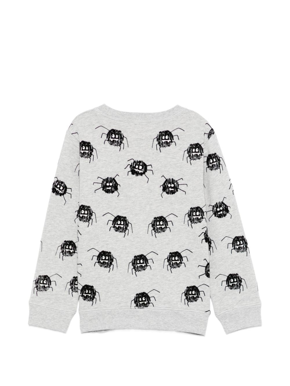 Felpa per bambino Stella McCartney Kids grigia con stampa ragnetti all-over TZ4R60 Z3962 807MC STELLA McCARTNEY KIDS 