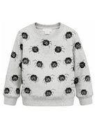 Felpa per bambino Stella McCartney Kids grigia con stampa ragnetti all-over TZ4R60 Z3962 807MC STELLA McCARTNEY KIDS 