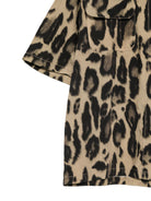 Camicia per bambina Stella McCartney Kids beige con stampa leopardata TZ5A23 Z3923 132NE STELLA McCARTNEY KIDS 