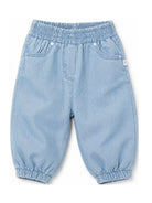 Jeans per neonato Stella McCartney Kids in denim con cavalli ricamati TZ6040 Z0161 600 STELLA McCARTNEY KIDS 