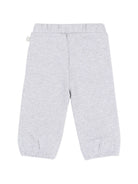Pantaloni sportivi per neonato Stella McCartney Kids grigi con stampa grafica sul davanti TZ6300 Z4016 807 STELLA McCARTNEY KIDS 