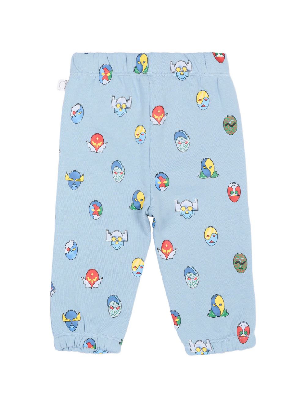 Pantaloni per neonato Stella McCartney Kids azzurri con stampa grafica all-over TZ6310 Z4012 61EMC STELLA McCARTNEY KIDS 