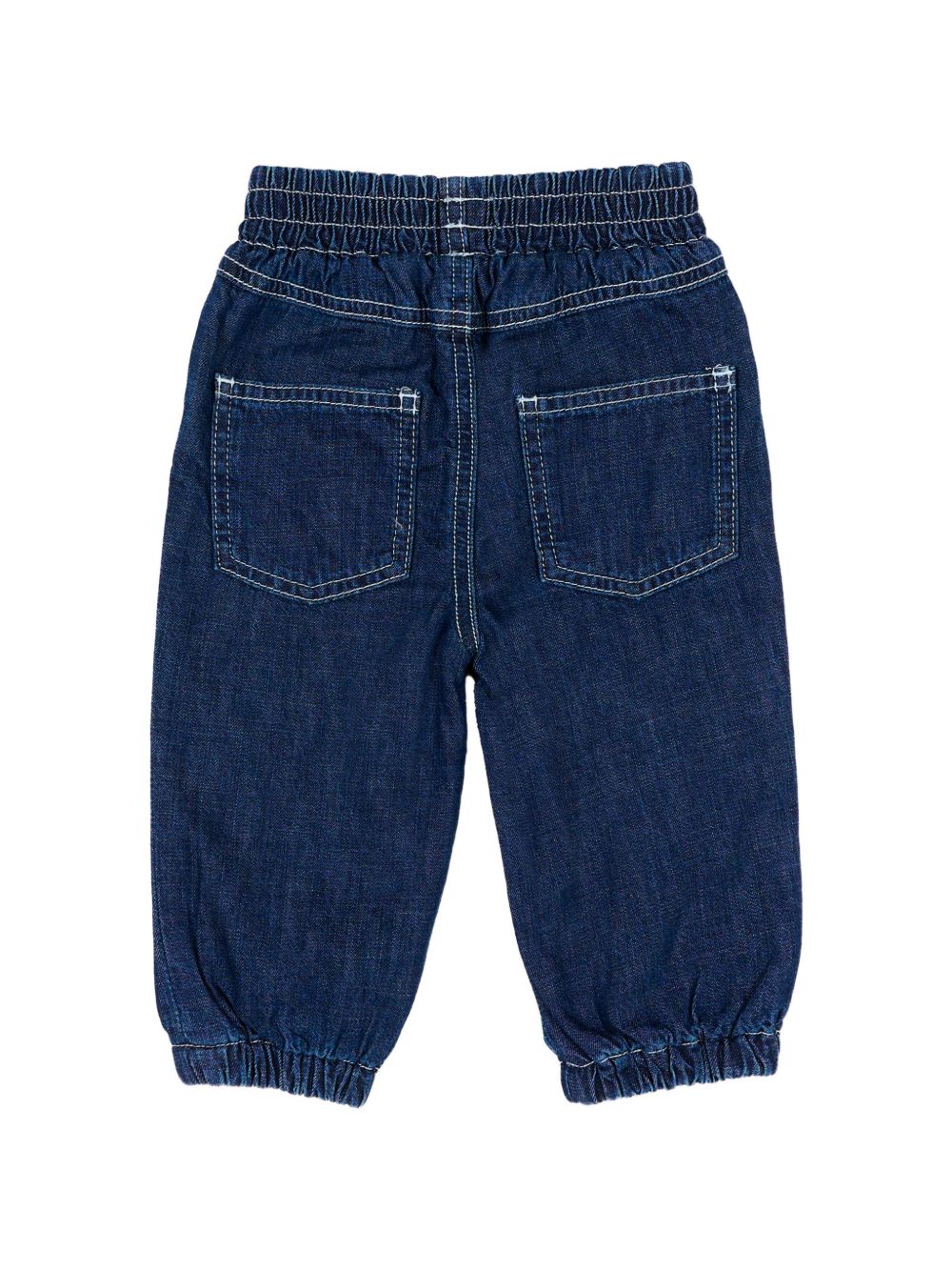 Jeans per neonato Stella McCartney Kids denim con stampa grafica sul davanti TZ6390 Z0522 664 STELLA McCARTNEY KIDS 