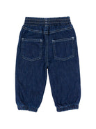 Jeans per neonato Stella McCartney Kids denim con stampa grafica sul davanti TZ6390 Z0522 664 STELLA McCARTNEY KIDS 