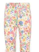Pantaloni per bambina Stella McCartney Kids multicolore con stampa a fiori TZ6A30 Z3879 999MC STELLA McCARTNEY KIDS 